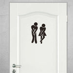 Funny Smile Bathroom Wall Stickers Toilet Home Decoration Waterproof Wall Decals For Toilet Sticker Decorative Poster Home Decor