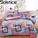 Solstice Home Textile Autumn Dark-color Flower Series  Bed Linens 4pcs Bedding Sets Bed Set Duvet Cover Bed Sheet Mans Cover Set