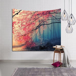 Scenery Hanging Wall Tapestry Hippie Retro Yoga Beach Towel Home Decor Rug Blanket 150x130cm / 150x100cm YYY9436