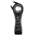 Home Kitchen Can Bottle Opener Multifunction 5 in 1 Bottles Jars Cans Manual Opener Tool Gadget 2JY27
