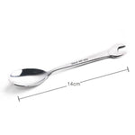1PC Creative Wrench Shape Tableware Home Kitchen Stainless Steel Fork Spoon Gift Fruit Dessrt Salad Forks Cutlery #ET