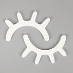1 Pair Nordic Style Cute Wooden 3D Eyelash Wall Sticker Decor Children Kids Baby Room Background Wall Sticker Home Decoration