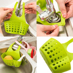12x22 cm Storage Baskets Portable Home Kitchen Hanging Drain Bag Basket Bath Tools Sink Holder Sep22