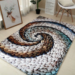 80*120cm Creative Europe Type 3D Printing Carpet  Hallway Doormat Anti - Slip Bathroom Carpet Absorb Water Kitchen Mat/Rug