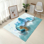 80*120cm Creative Europe Type 3D Printing Carpet  Hallway Doormat Anti - Slip Bathroom Carpet Absorb Water Kitchen Mat/Rug