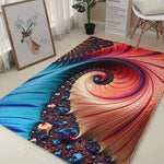80*120cm Creative Europe Type 3D Printing Carpet  Hallway Doormat Anti - Slip Bathroom Carpet Absorb Water Kitchen Mat/Rug
