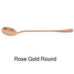 Stainless Steel Spoon With Long Handle Ice Spoon Coffee Spoon Tea Home Kitchen Tableware Spoons Size 19.5 CM #260599