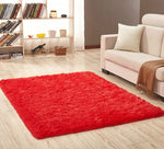 Super Soft Silk Wool Rug Indoor Modern Shag Area Rug Silky Rugs Bedroom Floor Mat Baby Nursery Rug Children Carpet
