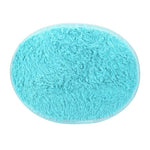 2018 Non-slip 30*40cm Anti-Skid Fluffy Shaggy Area Rug Home Bedroom Bathroom Floor Door Mat Non-toxic Resistant Seat PadC0307 #0