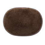 2018 Non-slip 30*40cm Anti-Skid Fluffy Shaggy Area Rug Home Bedroom Bathroom Floor Door Mat Non-toxic Resistant Seat PadC0307 #0
