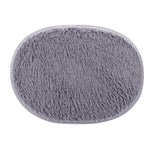 2018 Non-slip 30*40cm Anti-Skid Fluffy Shaggy Area Rug Home Bedroom Bathroom Floor Door Mat Non-toxic Resistant Seat PadC0307 #0