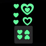 Cartoon Luminous Switch Sticker Glow in the Dark Wall Stickers Home Decor Kids Room Decoration Sticker Decal Cat Fairy Moon Star