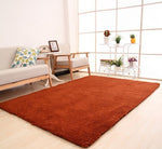 Living Room Rug Area Solid Carpet Fluffy Soft Home Decor White Plush Carpet Bedroom Carpet Kitchen Floor Mats White Rug Tapete