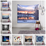 Scenery Hanging Wall Tapestry Hippie Retro Yoga Beach Towel Home Decor Rug Blanket 150x130cm / 150x100cm YYY9436