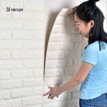 77*70CM DIY 3D Brick Home Decoration Wall Stickers Living Room Bedroom  Decor Foam Self Adhensive Wallpaper Art home Wall Decals