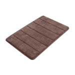Coral Foam Non-Slip Back Rug Soft Bathroom Carpet Memory Foam Bath Mat