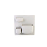 Home Storage Wall Suction Cup Plastic Storage Rack Cosmetic Toiletries Sundries Storage Holder Bathroom Organizer