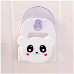 1PCS Creative Carton Dish Cloth Kitchen Accessories Sponge Holder with Suction Cup Home Decor Dinning Storage Kitchen Supplies.Q