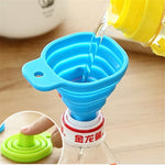 Kitchen Home Mini folding telescopic long neck funnel creative household liquid dispensing mini funnel Kitchen Tools