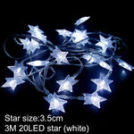 FENGRISE 10pc Photo Clip Led Lights Wedding Decoration Christmas Party Decorations Celebrations Wedding Events Party Home Decor