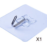 1/5/10 Pcs Strong Home Kitchen Hooks Transparent Suction Cup Sucker Wall Hooks Hanger For Kitchen Bathroom Wholesale Price A75