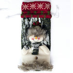 2019 Christmas Decor For Home Xmas Wine Bottle Bag Cover Santa Claus Deer Bottle Clothes Kitchen Decoration New Year Navided