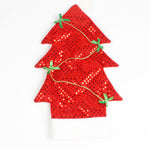 2019 Christmas Decor For Home Xmas Wine Bottle Bag Cover Santa Claus Deer Bottle Clothes Kitchen Decoration New Year Navided