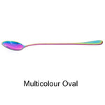 Stainless Steel Spoon With Long Handle Ice Spoon Coffee Spoon Tea Home Kitchen Tableware Spoons Size 19.5 CM #260599