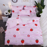 Solstice Home Textile Autumn Dark-color Flower Series  Bed Linens 4pcs Bedding Sets Bed Set Duvet Cover Bed Sheet Mans Cover Set
