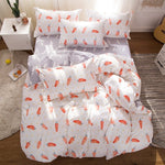 Solstice Home Textile Autumn Dark-color Flower Series  Bed Linens 4pcs Bedding Sets Bed Set Duvet Cover Bed Sheet Mans Cover Set