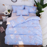 Solstice Home Textile Autumn Dark-color Flower Series  Bed Linens 4pcs Bedding Sets Bed Set Duvet Cover Bed Sheet Mans Cover Set
