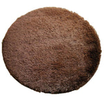 Soft Shaggy Area Round Rug Living Room Carpet Bedroom Floor Mat Carpet 0.4m