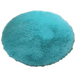 Soft Shaggy Area Round Rug Living Room Carpet Bedroom Floor Mat Carpet 0.4m