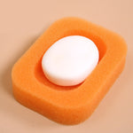 Hot Water Absorption Sponge Soap Dish Leachate Soap Tray Draining Holder Bathing Rest Room Dispenser Home Hotel