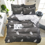 Solstice Cotton Pastoral Flower Cartoon Style Fashion Bedding Bed Linen Bed Sheet Duvet Cover Pillowcase 4pcs Bedding Sets/Queen