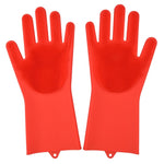 Silicone Dishwashing Gloves Bathroom Kitchen Cleaning Gloves Housework Magic Gloves Cleaning For House Insulation Tools