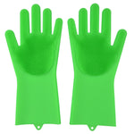 Silicone Dishwashing Gloves Bathroom Kitchen Cleaning Gloves Housework Magic Gloves Cleaning For House Insulation Tools