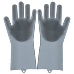 Silicone Dishwashing Gloves Bathroom Kitchen Cleaning Gloves Housework Magic Gloves Cleaning For House Insulation Tools