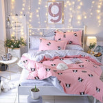 Solstice Home Textile Cartoon Polar bear Bedding Sets Children's Beddingset Bed Linen Duvet Cover Bed Sheet Pillowcase/bed Sets