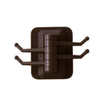 1pc Multifunctional Rotary Self-adhesive Wall Trackless Hook Kitchen Bathroom Door Towel Bag Rack Home Storage Holder Stick Wall