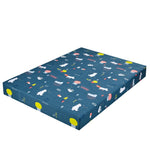 MECEROCK New Printing Bed Mattress Cover Waterproof Mattress Protector Pad Fitted Sheet Separated Water Bed Linens with Elastic