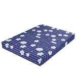 MECEROCK New Printing Bed Mattress Cover Waterproof Mattress Protector Pad Fitted Sheet Separated Water Bed Linens with Elastic