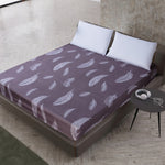 MECEROCK New Printing Bed Mattress Cover Waterproof Mattress Protector Pad Fitted Sheet Separated Water Bed Linens with Elastic