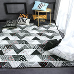 modern floor rug polyester fluffy child carpet carpets rug for living room kids fur bathroom shaggy nordic home bedroom carpet