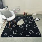modern floor rug polyester fluffy child carpet carpets rug for living room kids fur bathroom shaggy nordic home bedroom carpet