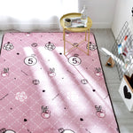 modern floor rug polyester fluffy child carpet carpets rug for living room kids fur bathroom shaggy nordic home bedroom carpet