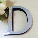 New Acrylic Mirror 3D DIY wall stickers stickers English letters home decoration  creative personality Special