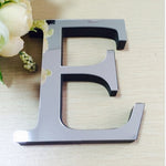 New Acrylic Mirror 3D DIY wall stickers stickers English letters home decoration  creative personality Special