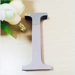 New Acrylic Mirror 3D DIY wall stickers stickers English letters home decoration  creative personality Special
