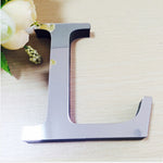 New Acrylic Mirror 3D DIY wall stickers stickers English letters home decoration  creative personality Special